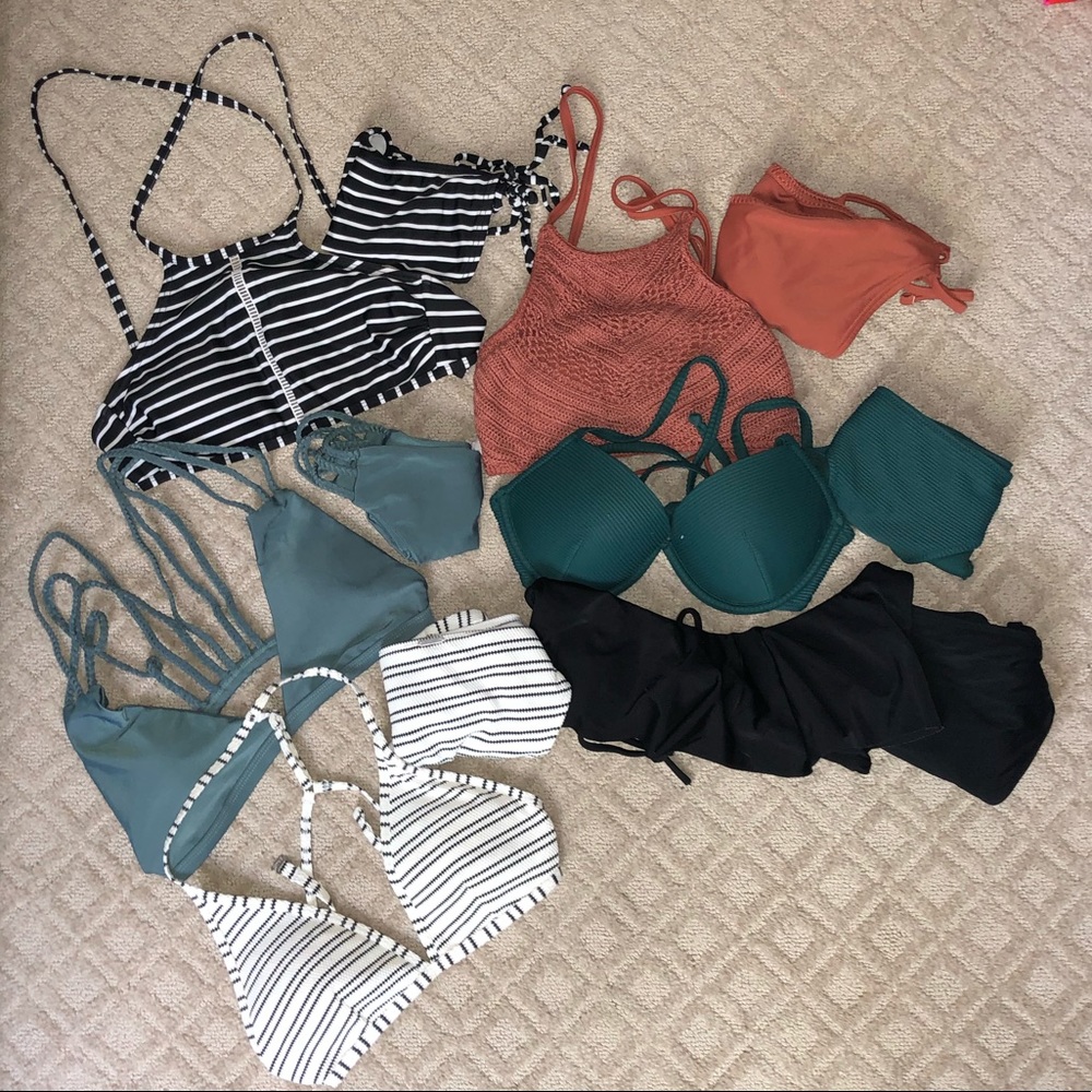 6 bikinis lot!!! Size small/medium